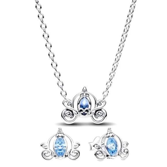 Disney | Jewelry | New Disney Cinderella Necklace | Poshmark